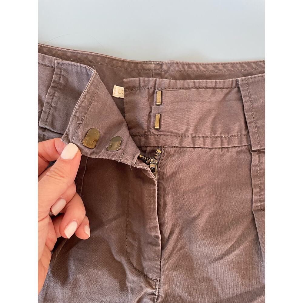 Lauren Conrad womens grey shorts size 14 - Picture 4 of 7